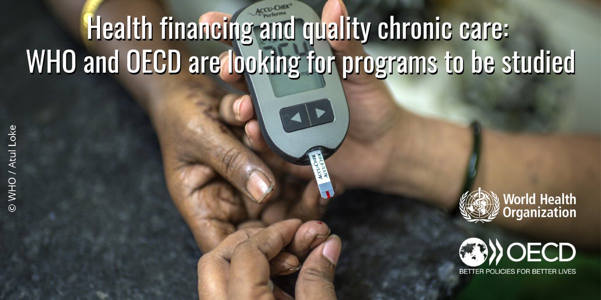 A new collaborative research led by @WHOkobe and OECD in preparation. Are you aware of any scheme or program using purchasing arrangements to improve quality of chronic care? 10 experiences will be selected as case studies... maybe the one you propose!   thecollectivity.org/en/projects/pu…