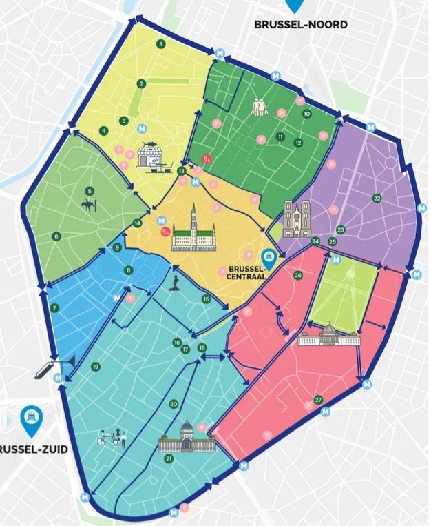 Des quartiers appaisés pour les habitantes et les habitants et plus de sécurité pour les néo-cyclistes qui hésitaient à prendre leur vélo pour aller à l'école ou au travail 😍

Well done <a href="/PhilippeClose/">Philippe Close</a> @BartDhondt <a href="/FabianMaingain/">Fabian Maingain</a> 

(meer info in <a href="/lesoir/">Le Soir</a> of <a href="/BRUZZbe/">BRUZZ</a> )