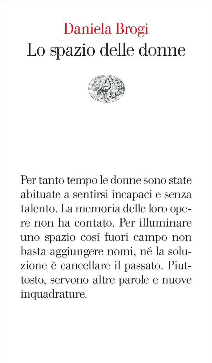 Esce oggi! 

#Lospaziodelledonne

<a href="/DanielaBrogi/">Daniela Brogi</a>