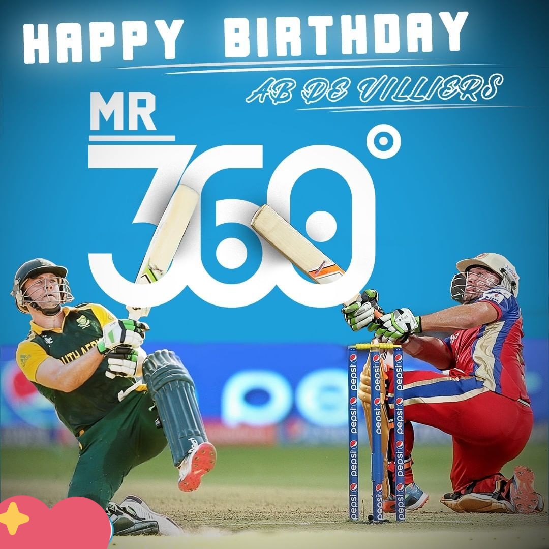 Happy Birthday ab devilliers     