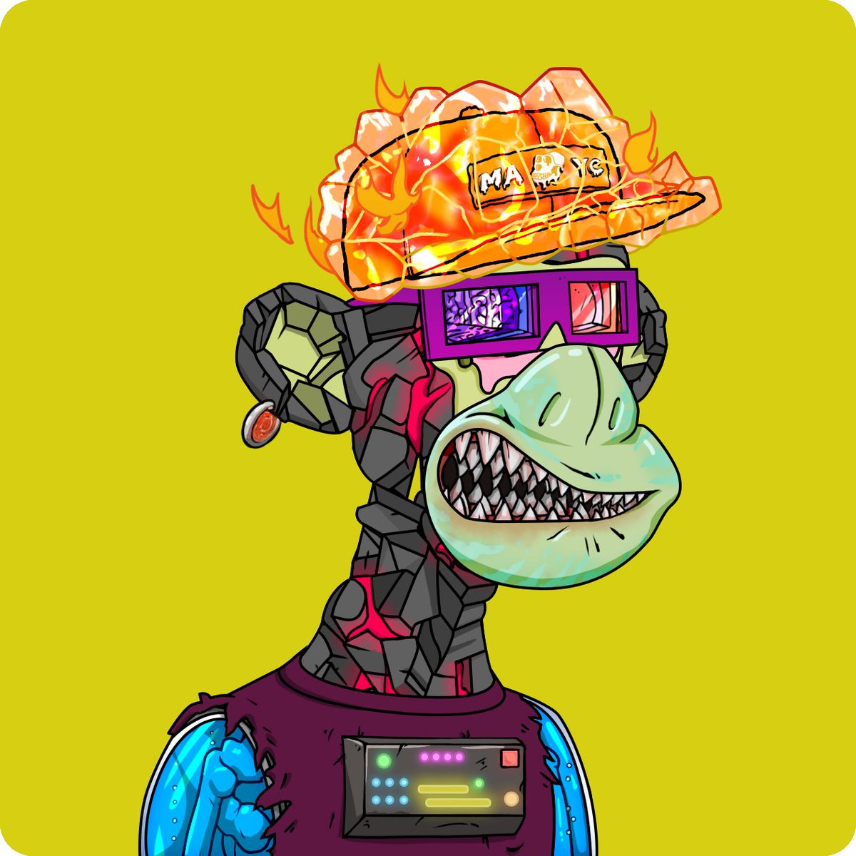 New PFP...! I was new to twitter and also new to NFT two months ago -I set myself a goal, spent countless hours snowballing to reach it. In the end decided not to pick a floor one, went for one I could connect personally and IRL instead. LFG!!! 

#BAYC #MAYC #MAYC19938 #newpfp
