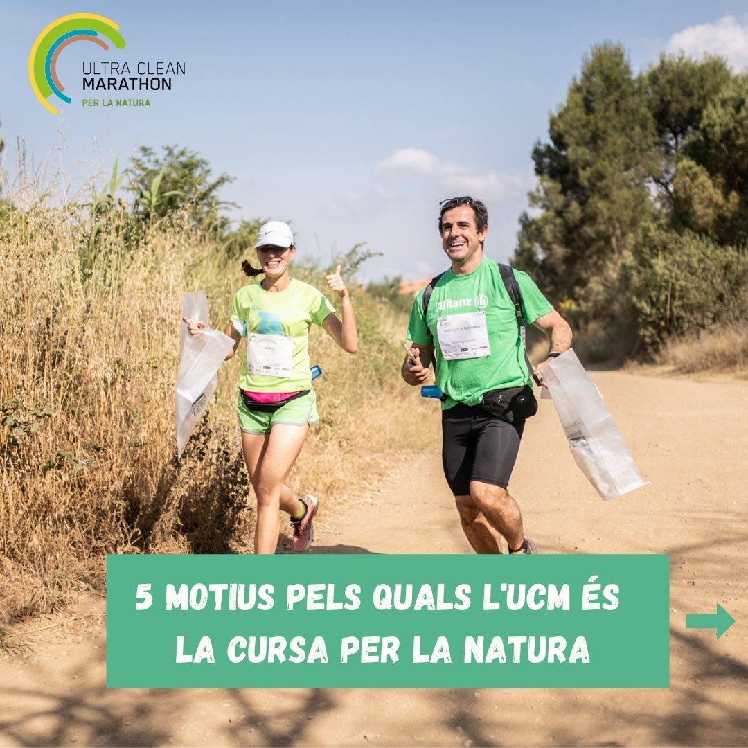 UCMarathon's tweet photo. 5⃣ motius pels quals l'Ultra Clean Marathon és la cursa per la natura🍃
#UCM2022 #perlanatura

⬇ https://t.co/8Tu3D9tozz
