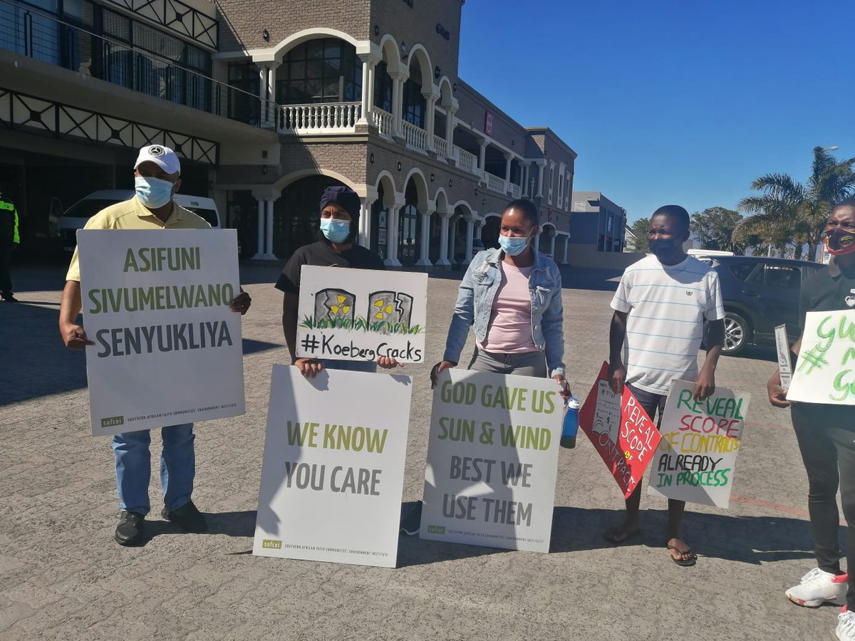 SAFCEI's tweet photo. #nuclearfreeSA #NNRTRANSPARENCY https://t.co/9V0MoPylAQ