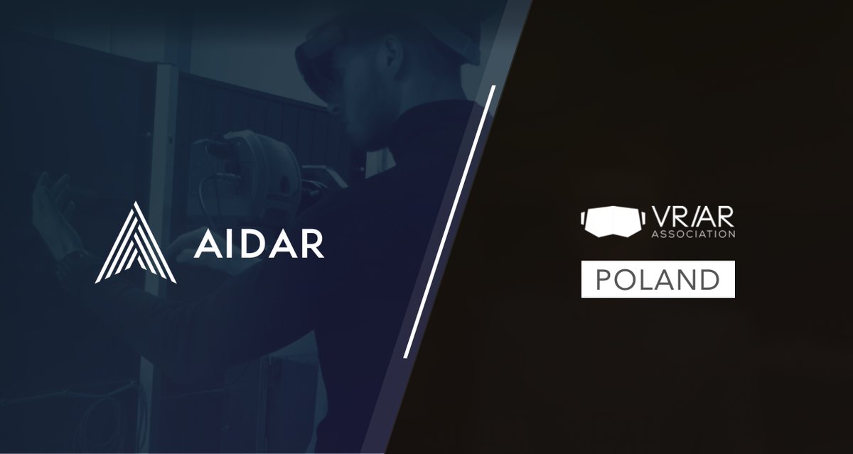 vrara_poland's tweet photo. We're very happy to announce AIDAR (https://t.co/Y1zLOvcFni) joining the @thevrara family! It's great experts like @marekCzarzbon and Przemyslaw Maliszewski are helping us build the best AR/VR community. #vrara #metaverse #vr #ar  #community #remoteassistance #training #5g https://t.co/9rmC07uXwA
