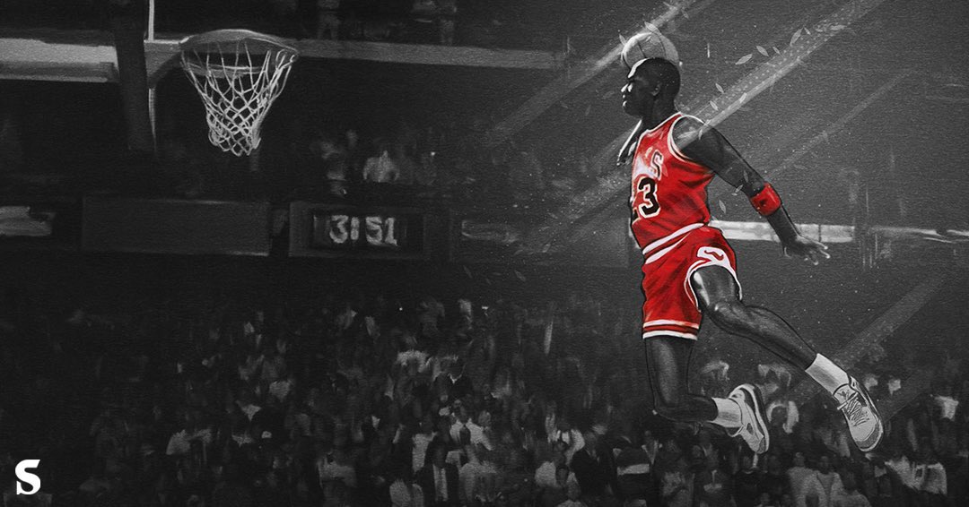 💍 6 NBA-Titel
🌟 6 NBA Finals MVP
🌟 5 MVP der Saison
🤩 14 x NBA All-Star
🤩 3 x NBA All-Star MVP
👦 1985 Rookie der Saison
🥇 1984 Los Angeles
🥇 1992 Barcelona

🐐.