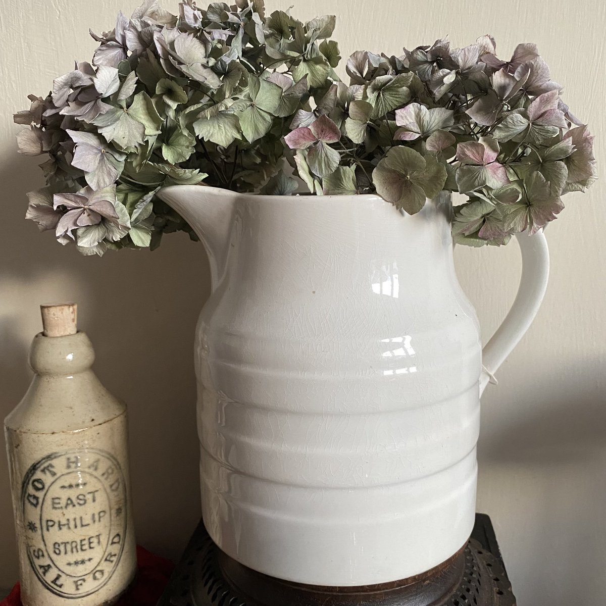 #vintagevaseweek on #instagram I know it is not a vase but a jug. It will do!