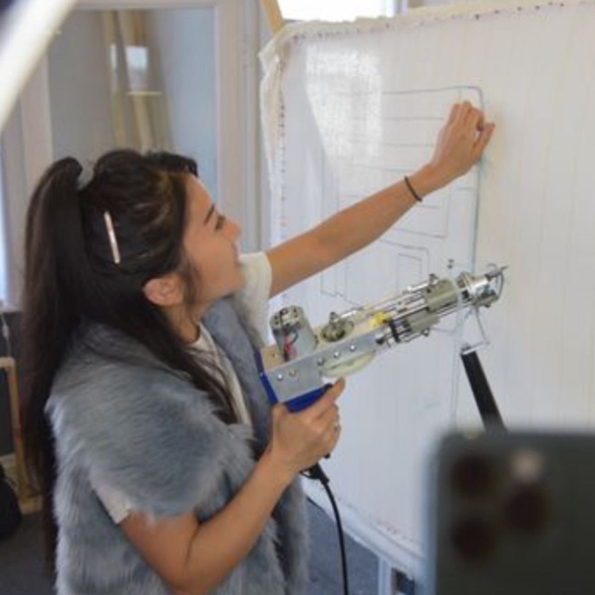 My name is Jamie &amp; i’m the owner of Wang Studio in Norwich, UK. I opened up my rug making tufting studio in central Norwich.

A bit more in for about me: 
- I’m 29.
- British born Chinese from Newcastle upon Tyne.
- my mum was also a rug maker in the 70s, aged 14-18 in Vietnam!