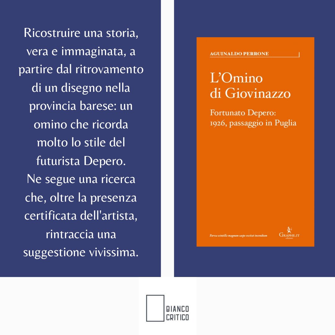 BiancoCritico's tweet photo. “Fortunato Depero fu veramente un artista «fantastico», il più futurista dei futuristi. Il mondo dell'arte lo ricorda ancora oggi così, come uno dei personaggi più eclettici del Novecento, capace di aver lanciato un'idea di modernità che persiste”.

A. Perrone • @graphedizioni https://t.co/YpM0eRXBG1