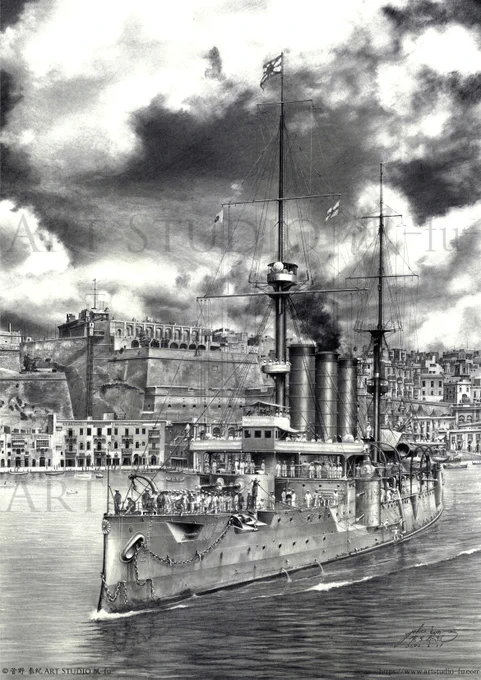 Look at the top 3 that almost broke my heart to draw backgrounds!
"The Mediterranean Expedition- Armored Cruiser Izumo 2577"
"Exchanging salutes -Battleship DKM Scharnhorst 1939-"
"Evasion - Battleship Strasbourg 1940-"
All are #pencildrawing s. Please follow me! 