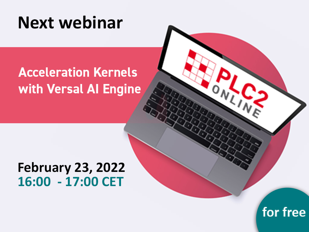 Learn more about the <a href="/XilinxInc/">Xilinx</a> #Versal AI Engine in our #webinar next week. Register for free and take the chance to ask questions directly to our experts:
lnkd.in/d6ztekyz

#PLC2 #FPGA #AI #embeddedsystems