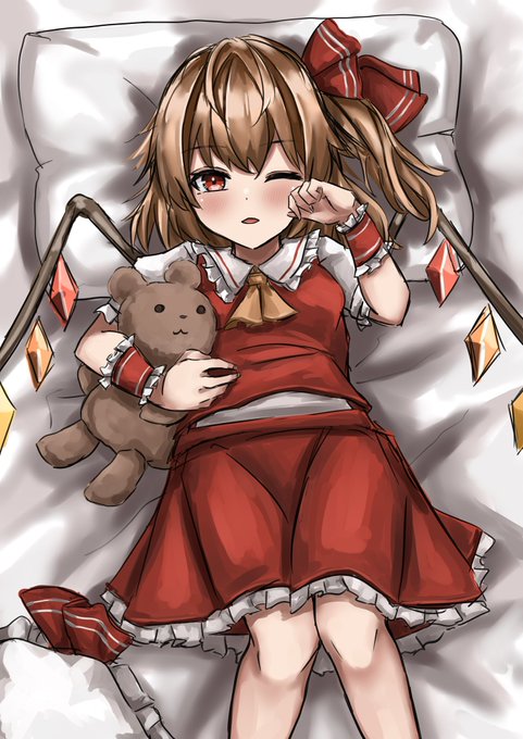 今日のrkgk フラン
#東方Project #イラスト
#フランドール・スカーレット 