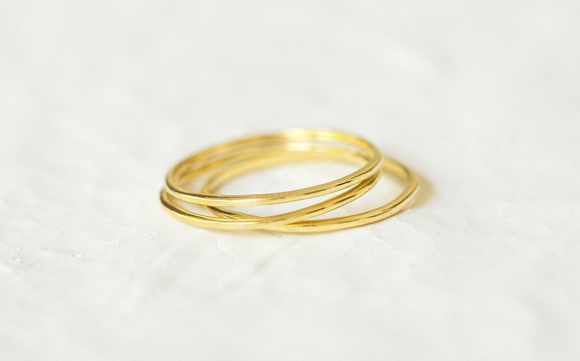 10K Solid Gold Hammered Tear Drop Shape Ring Handmade Delicate Geometric Stacking Ring Dainty Minimalist Unique Gold knuckle Bohu Style Ring