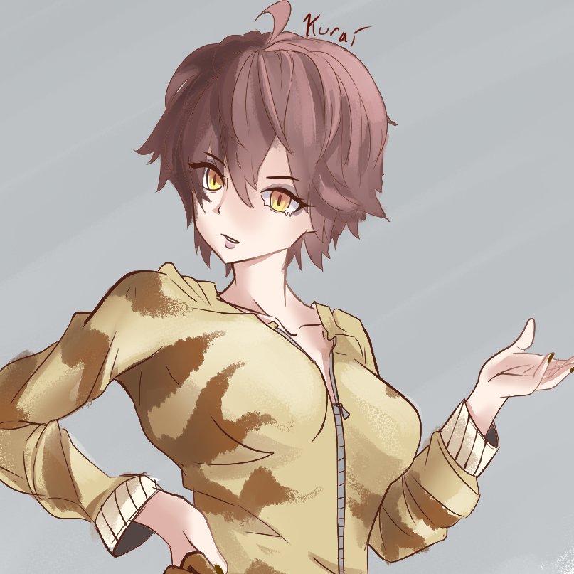 Crimson_Rev's tweet image. it looked better in my head but i like it nonetheless #DigitalArtist #digitalart #womapython #ArtistOnTwitter #animegirl
