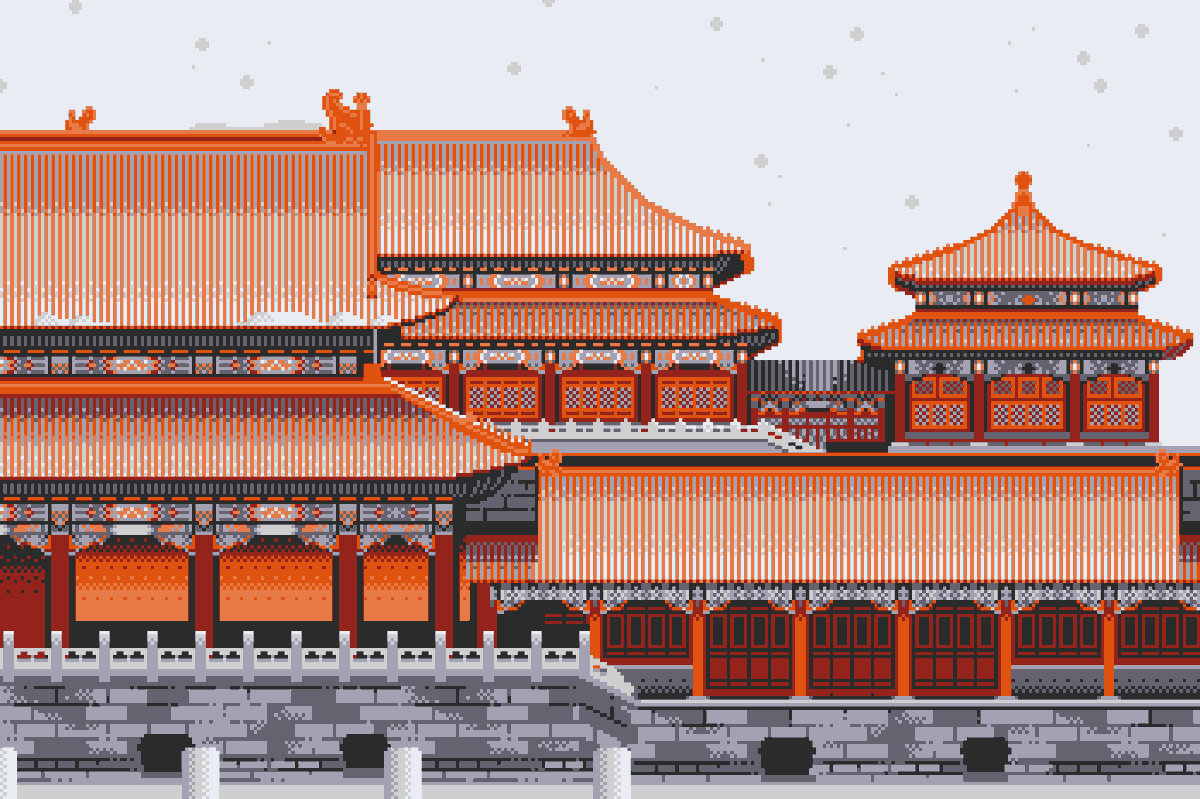 pixelptushka's tweet photo. №11 Forbidden City, China
#pixelart #bitcolors https://t.co/Kdngq0NOoH