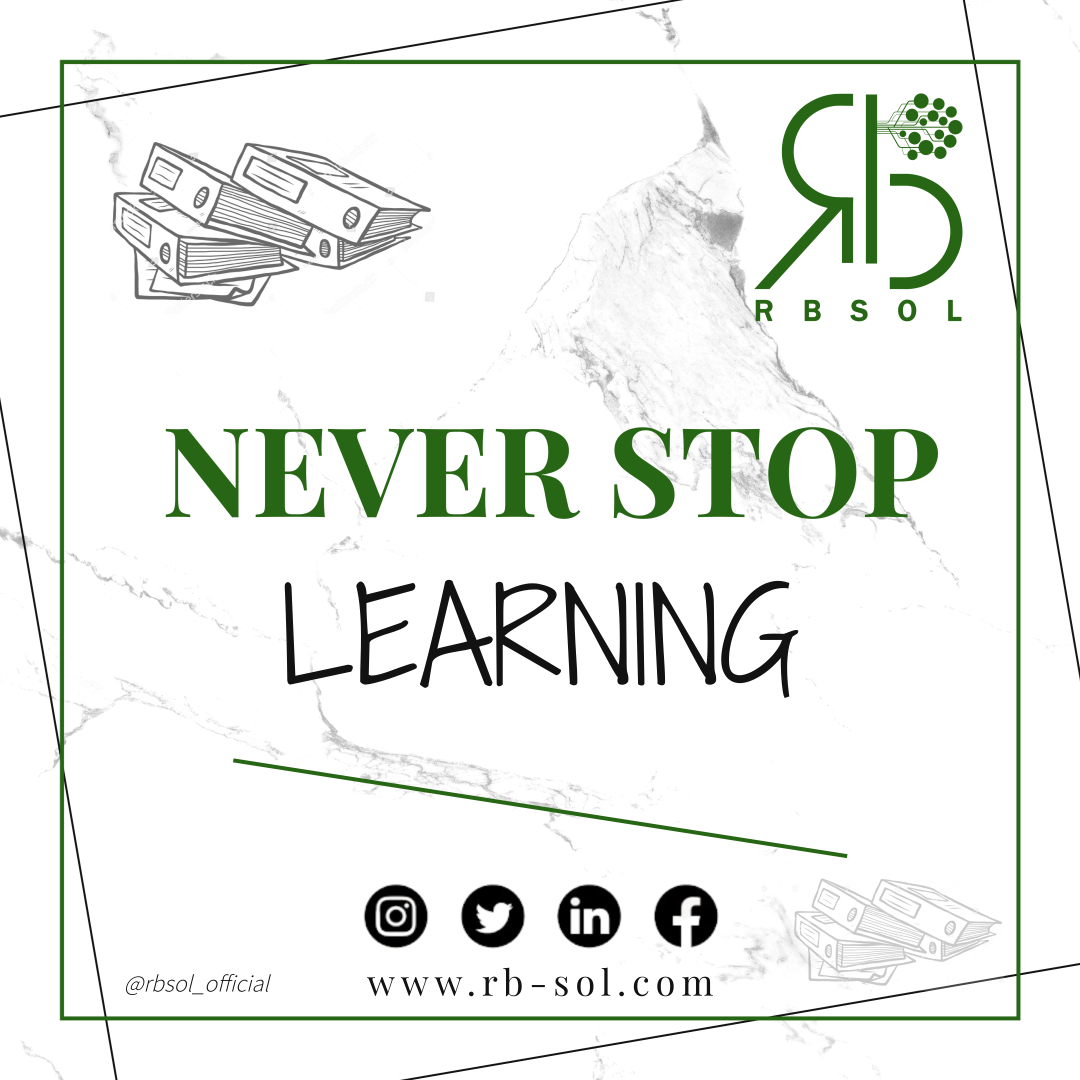 rbsol_rbgroup's tweet photo. Life gives you the best lessons from sacrifice to compromise, and a wise man will always take each of them seriously.

#neverstoplearning #takeastepforward #microsoft #success #rbsol https://t.co/YcgZXh1oBV
