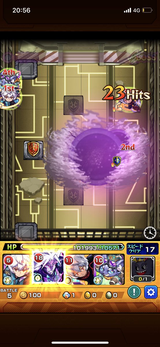 やっと勝てました！#モンスト女子