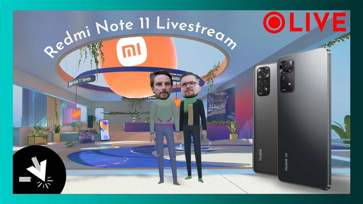 Heute Abend um 18 Uhr sind Marco und ich live. ✌️ Thema: Redmi Note 11 Reihe. 😊 Wird spannend... 😁
↪️ youtu.be/uwQ8wQV0G5A
*Werbung*
<a href="/XiaomiDE/">Xiaomi Deutschland</a>