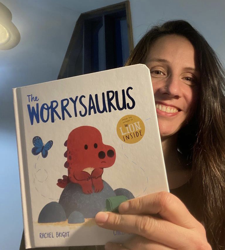 RBrightBooks's tweet photo. Head over to Instagram for your chance to win a signed copy of #TheWorrysaurus Board Book, published today! 
https://t.co/catNmTcL5P https://t.co/bx23yXRQJ9