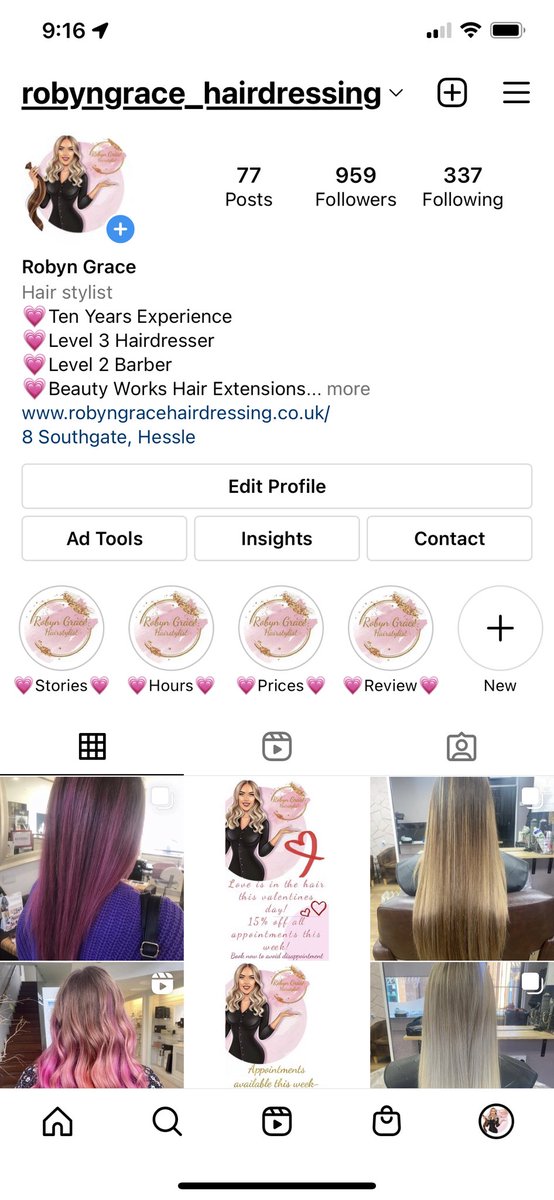 RobynElliott15's tweet photo. @HollyGShore Robyn Grace Hairdressing 💗💗 https://t.co/krRV0EAWdw