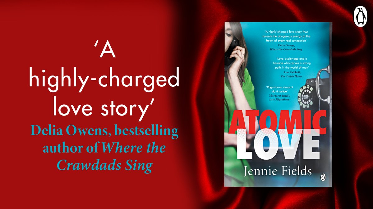 MichaelJBooks's tweet photo. Happy Publication Day to #AtomicLove by @JFieldsAuthor! Rosalind final assignment launches her on a mission to find the truth . . .
βScience, love, espionage, and a heroine who carves a strong path in the world of men.β Ann Patchett
https://t.co/oJFQnyLlv9 https://t.co/mmdnTm8BGB