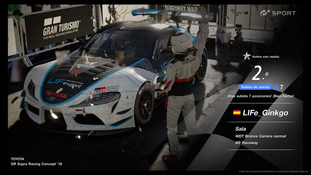 LifeEsports1's tweet photo. Increíble actuación la de LIFe_ginkgo en @DmzSeries.
P2 y vuelta rápida en la primera manga 
P3 en la invertida, remontando 10 posiciones.
Gas!!!!! https://t.co/xUA2fuaxqd