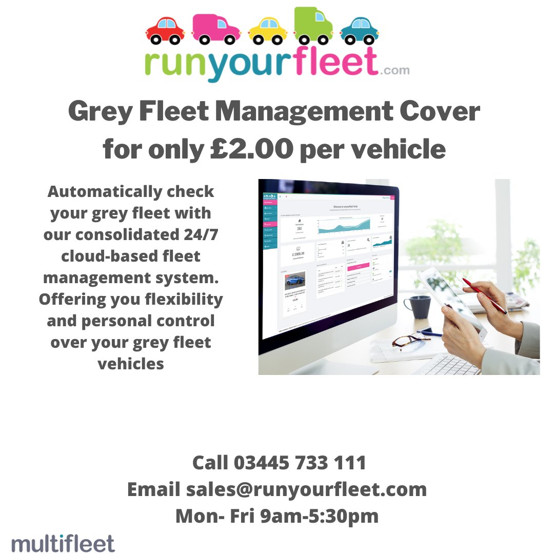runyourfleet.com launches grey fleet management service and licence checking

lnkd.in/exmEYhGi

#greyfleet #greyfleetmanagement #fleetmanagement #fleet