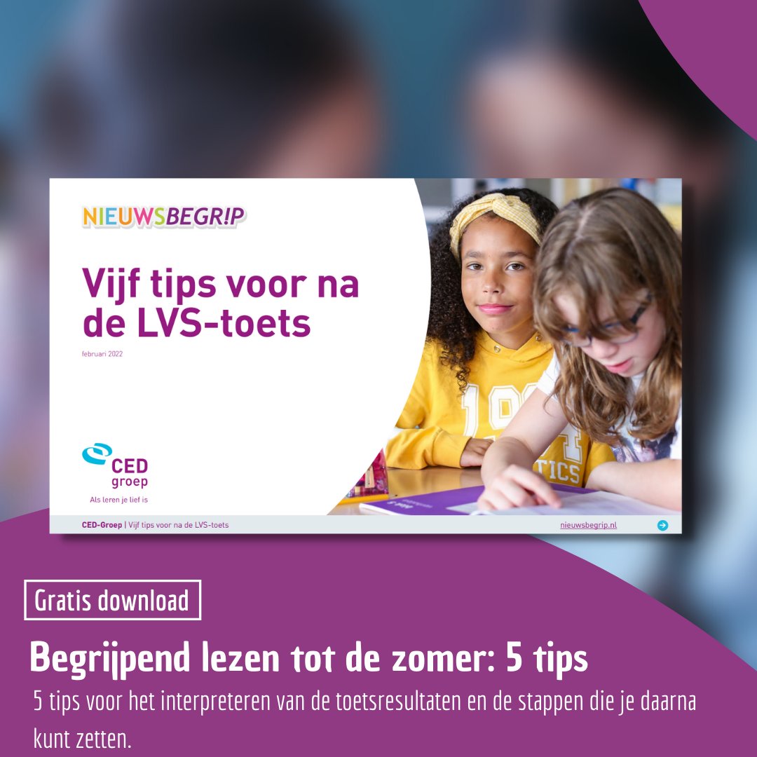 De lessen verliepen weer behoorlijk anders. Heeft toetsen dan zin? Ja, een meetmoment is nuttig om te achterhalen welk tekstniveau het beste past bij je leerlingen. Hoe je dit aanpakt? We maakten een download met 5 tips en info over de referentieniveaus: bit.ly/3oOj4n3