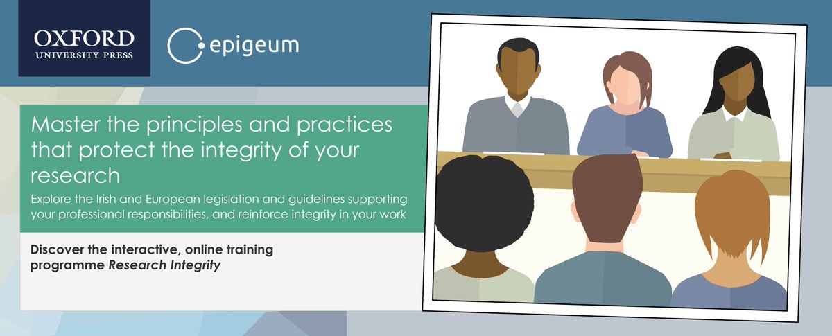 MICRGSO's tweet photo. MIC Research & Graduate School are delighted to launch the New Epiguem Research Integrity training course. Find out more on the RGS Intranet & MIC Moodle homepage.
@MICLimerick @MICThurles @Epigeum
#MICResearch https://t.co/FEyeiKK3BE
