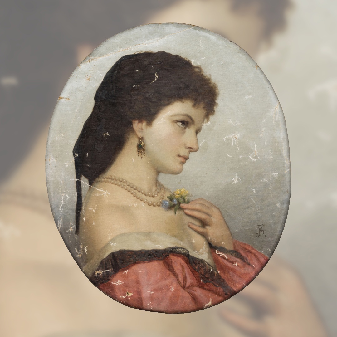artantique1's tweet photo. ◈Аукционный дом №1 приглашает Вас на #Аукцион №83!
Начало 24 февраля в 15:00 по адресу Хамовнический вал, 10 и онлайн

Неизвестный художник
Девушка с цветком
Холст (без подрамника), масло. 66 Х 55 см.

Эстимейт: 90,000 — 120,000

Подробнее - https://t.co/rRpHjRuv9p https://t.co/YJ4kDxKf4i