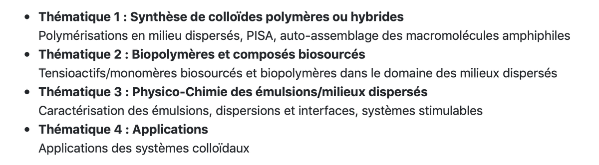 Institut parisien de chimie moléculaire / IPCM tweet media