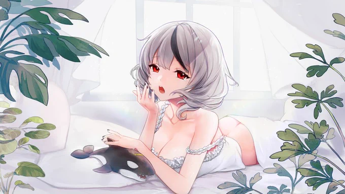 おはよう沙花叉
 #さかまた飼育日記 