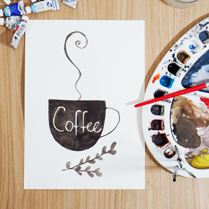 pur_bw's tweet photo. “To me, the smell of fresh-made #coffee is one of the greatest inventions.”—Hugh Jackman

#painting https://t.co/snPRc1TShJ