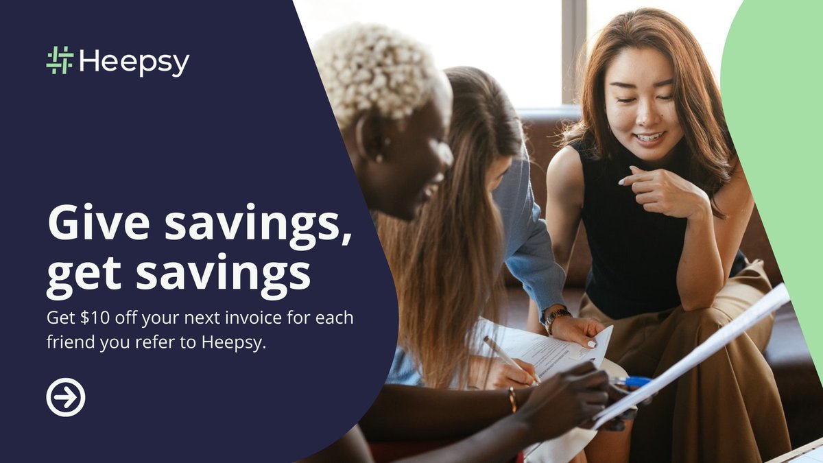 Want to save $10 (or more) off your next Heepsy invoice? 

Sign up for our referral program, tell your friends about Heepsy, and you’ll both save! 

To get started, visit our referral portal to get your unique link to share with friends: grow.surf/pfmd81.