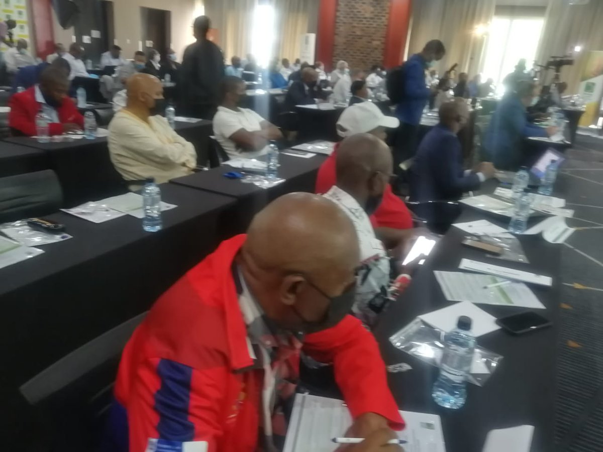 Minister @NathiMthethwaSA requested delegates to address the following critical matters to enable Boxing in South Africa to thrive and reclaim its position as one of the top sports in the country: #SABoxingStrategicWorkshop