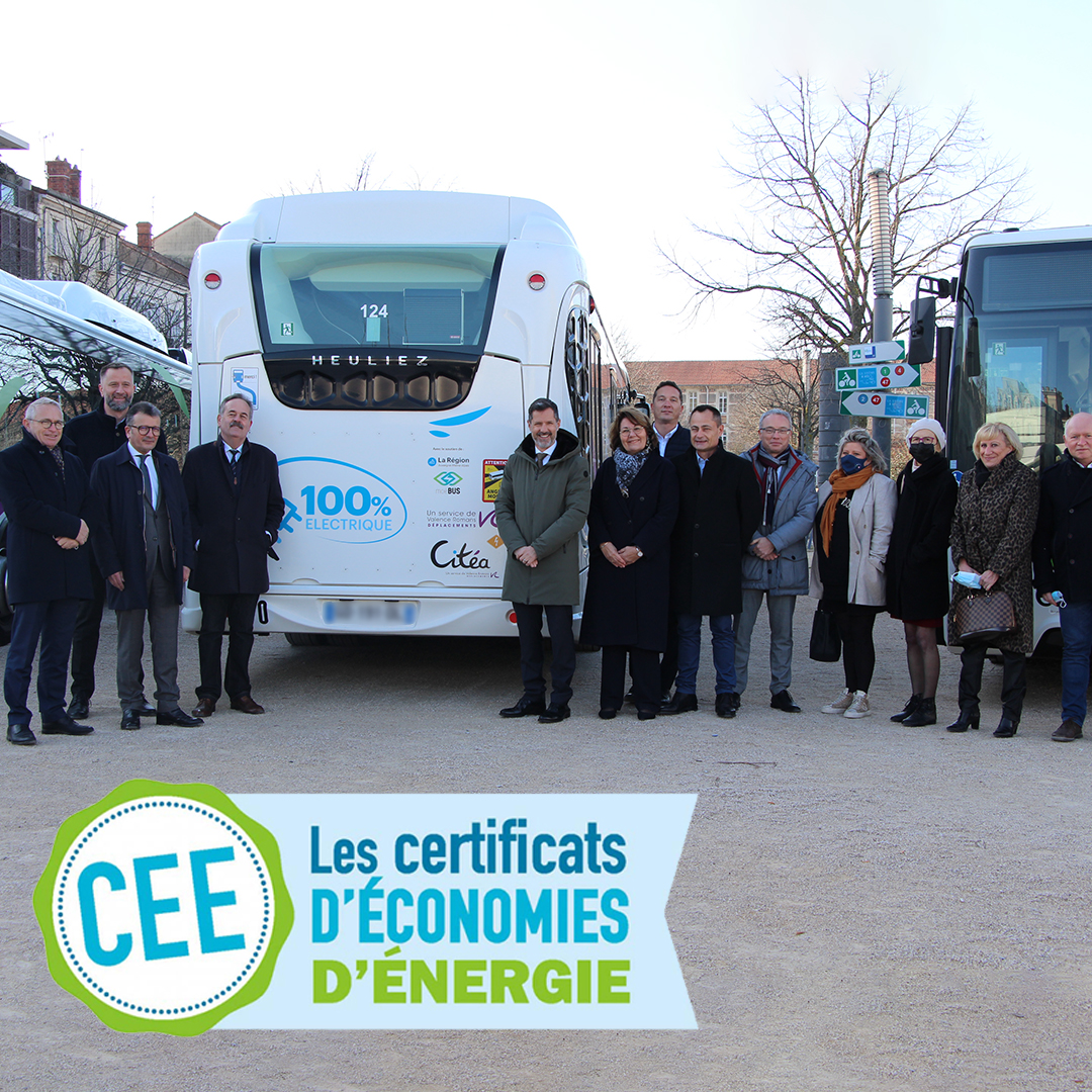VertigoEnergy's tweet photo. [#buselectrique] 🚌 #CEE MoéBUS est heureux d'avoir participé à l'acquisition de 10 bus électriques de Valence-Romans Déplacements @ValenceRomans  ⚡️ 
#PrimeCEE  #Moebus #planmobilitedecarbonee #mobilité @ademe @Ecologie_Gouv Merci aux financeurs @TotalEnergies et Bolloré Energy https://t.co/yD1hHNatCq