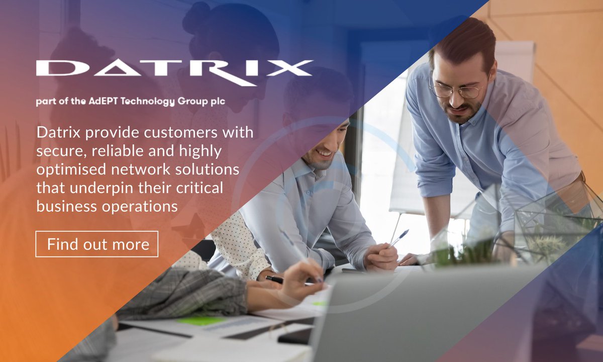 Partnering with Datrix to support and manage your IT network infrastructure helps deliver greater resilience, agility and cost efficiency.

okt.to/ty24Bo