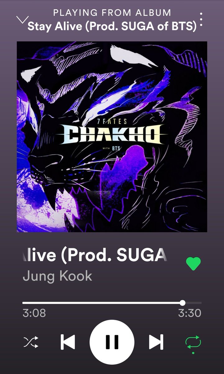 @dope061313 @BTS_twt Let's go! 
I am listening & streaming to this Masterpiece #StayAlive by #JUNGKOOK PROD by #SUGA of #BTS @BTS_twt