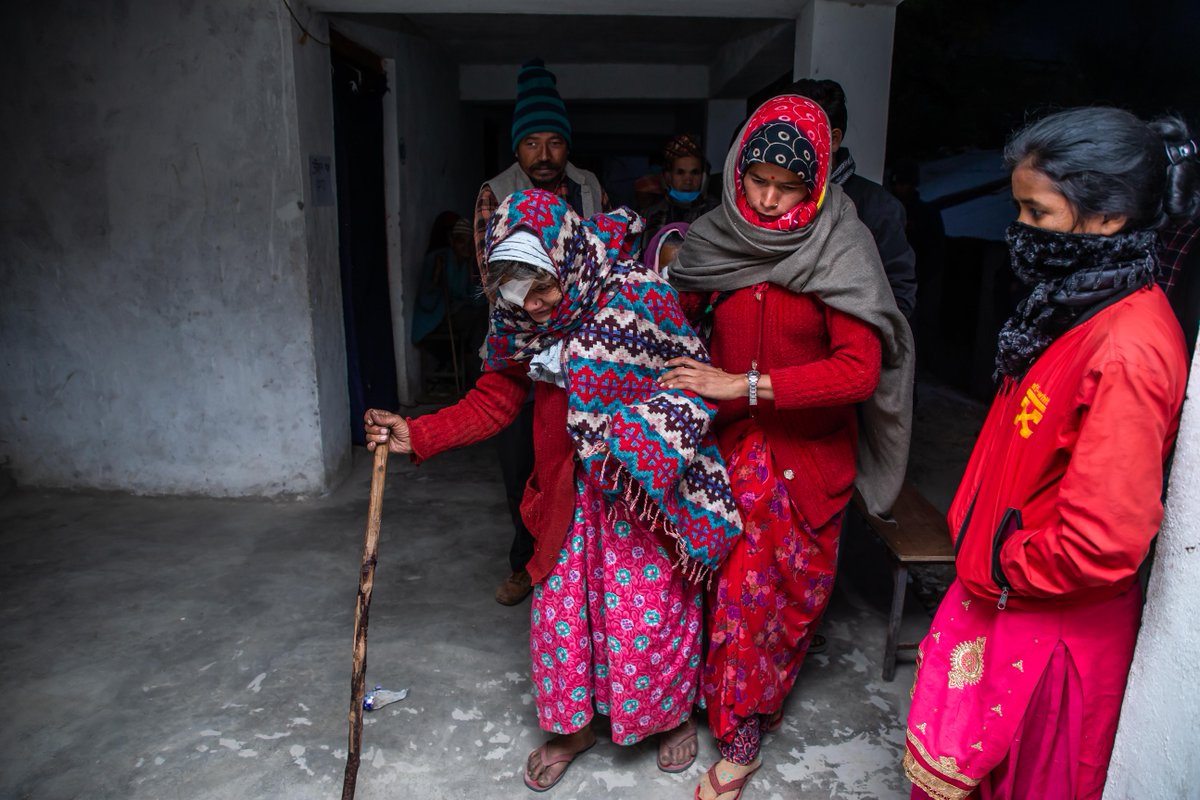 mrtejkohli's tweet photo. Manuri’s seven minute life-transforming eye surgery, at the
camp is now complete, and after being patched-up, she is trusted over back to her daughter. #TejKohliandRuitFoundation
#CuringBlindness #CataractBlindness #LivingwithBlindness #TejKohliRuit #Tejtalks https://t.co/nfHYqS9HKI