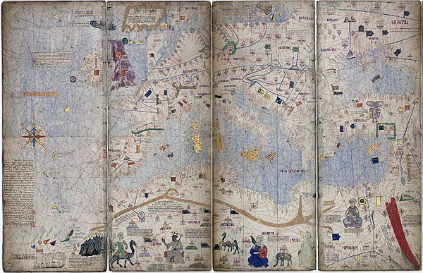 cartolab's tweet photo. Hoy en la materia de #CSIG en @Caminos_UDC nuestro alumnado nos presenta sus trabajos sobre "Un mapa. Una historia" para saber más del Mapamundi de los Cresques (s.XIV), el mapa Waldseemüller (1507) o el trabajo de Jorge Juan en Ferrol (s.XVIII) https://t.co/hU55WmORQr