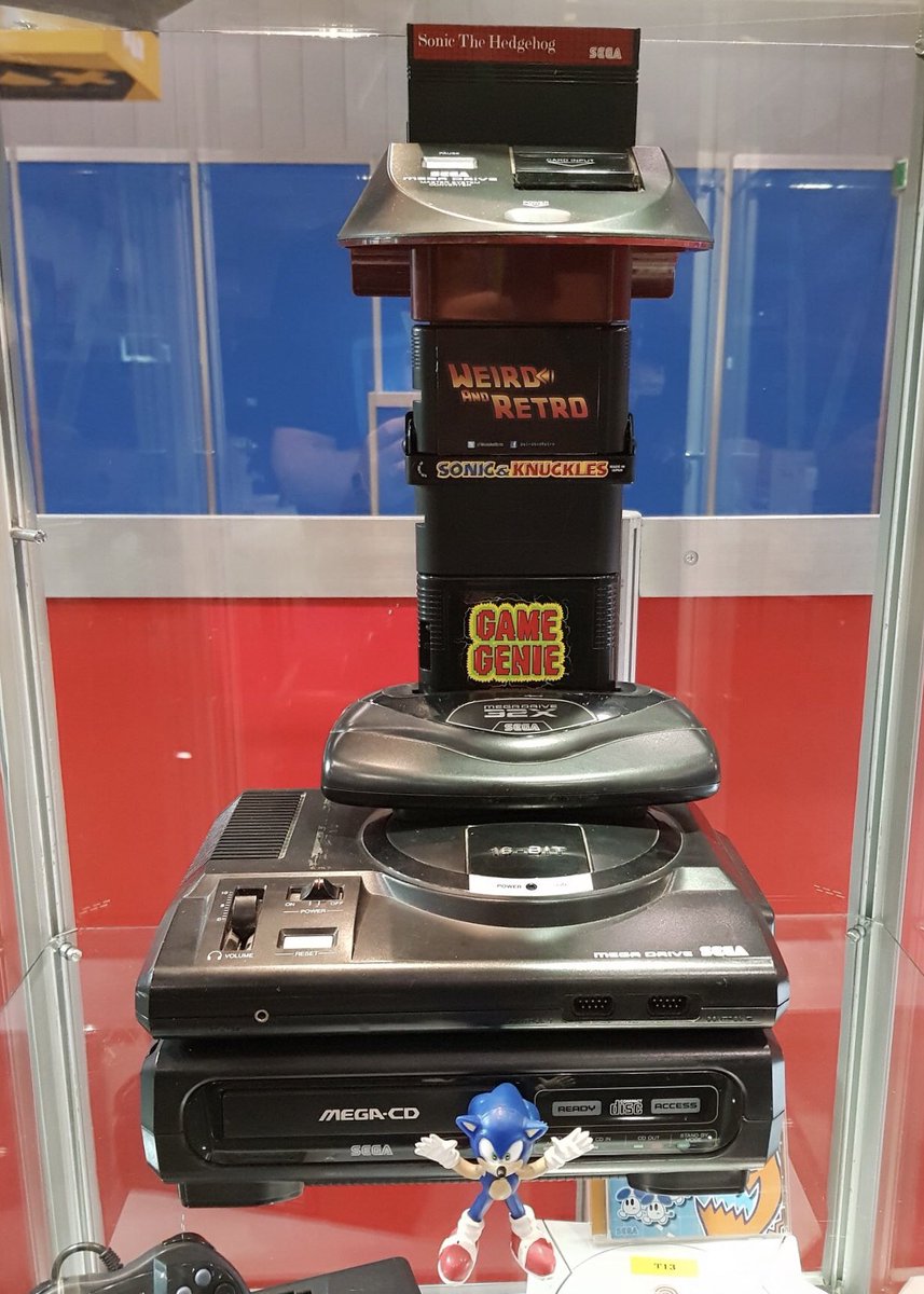 WeirdAndRetro's tweet photo. @GameMistress Absolutely! Here’s some 90’s #SEGA #StacksOn love! 😁 https://t.co/wovWgu5Om6