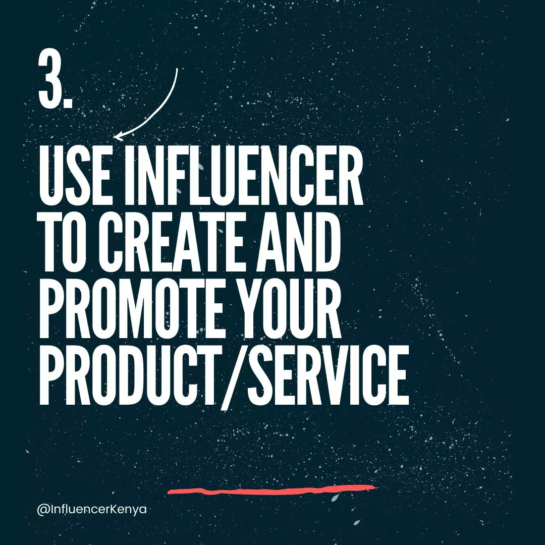 Influencr_Kenya's tweet photo. Struggling to find ways in which you could actually leverage on Influencers. Well here are some tips for you 😉

Don't forget to visit https://t.co/JK53sp9e8l

#InfluencerMarketing
#InfluencerKenya #Influencers #Contentcreators #CreatorEconomy https://t.co/FGo81t7wPZ