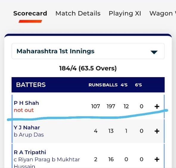 imvengsarkar's tweet photo. Varroc Vengsarkar Cricket Academy's (Chinchwad) Pavan Shah scored a century on his Ranji Trophy debut for Maharashtra versus Assam today.
A few years ago he captained India under 19 team on a tour to Sri Lanka and had scored 286 in an innings in one of the Test matches.

#vca https://t.co/j9yfdyxxnp
