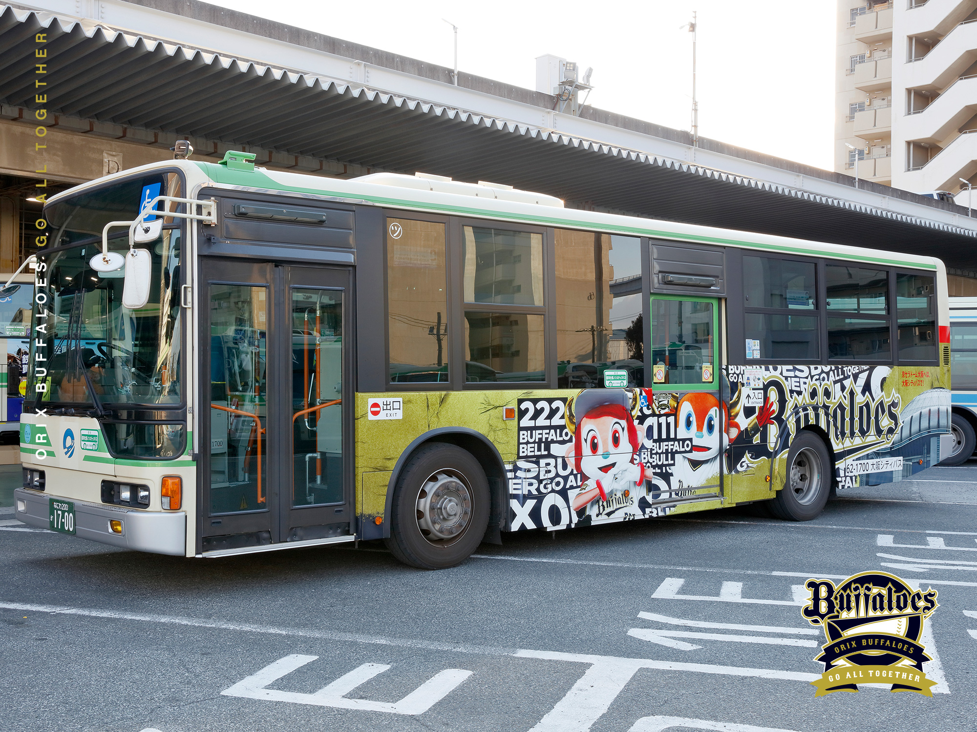 【未開封】大阪近鉄バファローズ&ディズニー コラボ ボブルヘッド cardya2_zb2004-bu-r65