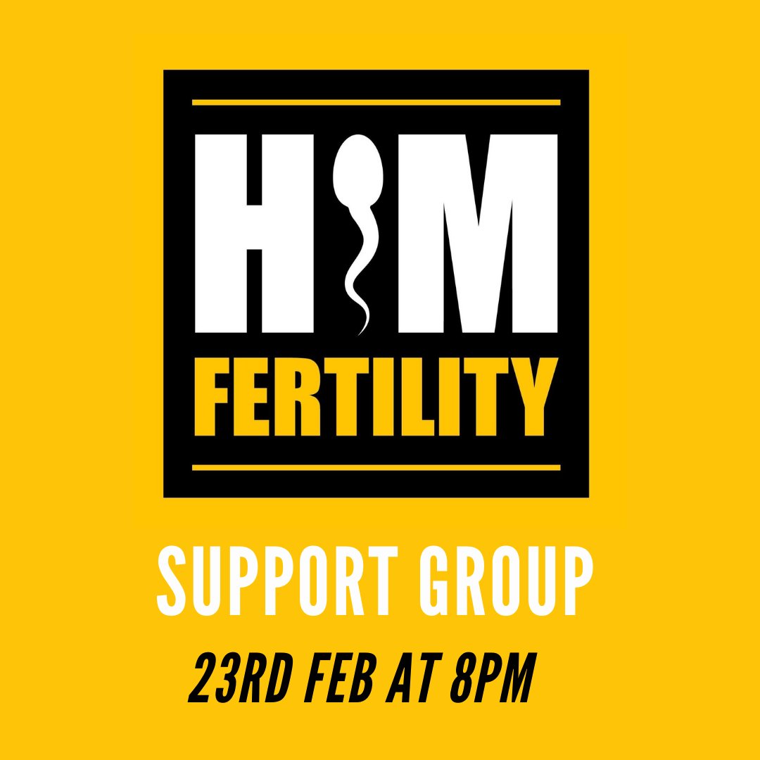 Fertility Network (@fertilitynuk) on Twitter photo The next <a href="/HIMFertility/">HIMfertility</a> online support group is on Wed 23 Feb at 8pm. The online meeting will be via Zoom, and men are more than welcome to join with the camera on or off. Register for the meeting at
bit.ly/3JOfVvR #malefertility #menshealth The next <a href="/HIMFertility/">HIMfertility</a> online support group is on Wed 23 Feb at 8pm. The online meeting will be via Zoom, and men are more than welcome to join with the camera on or off. Register for the meeting at
bit.ly/3JOfVvR #malefertility #menshealth