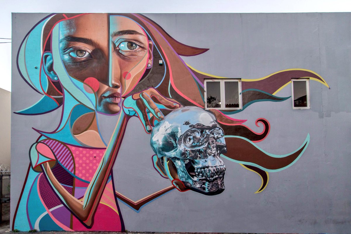 Este mural lo realice en Puerto Rico junto a mi amigo <a href="/BIKISMO/">Bikismo</a>

Fue mi primer retrato importante postneocubista en el que retrate a mi querida <a href="/paoladelfinmx/">Paola Delfín</a> , a partir de este día me empece a quitar el miedo y el postneocubismo se apoderó de mí. 

#postneocubismo #StreetArt