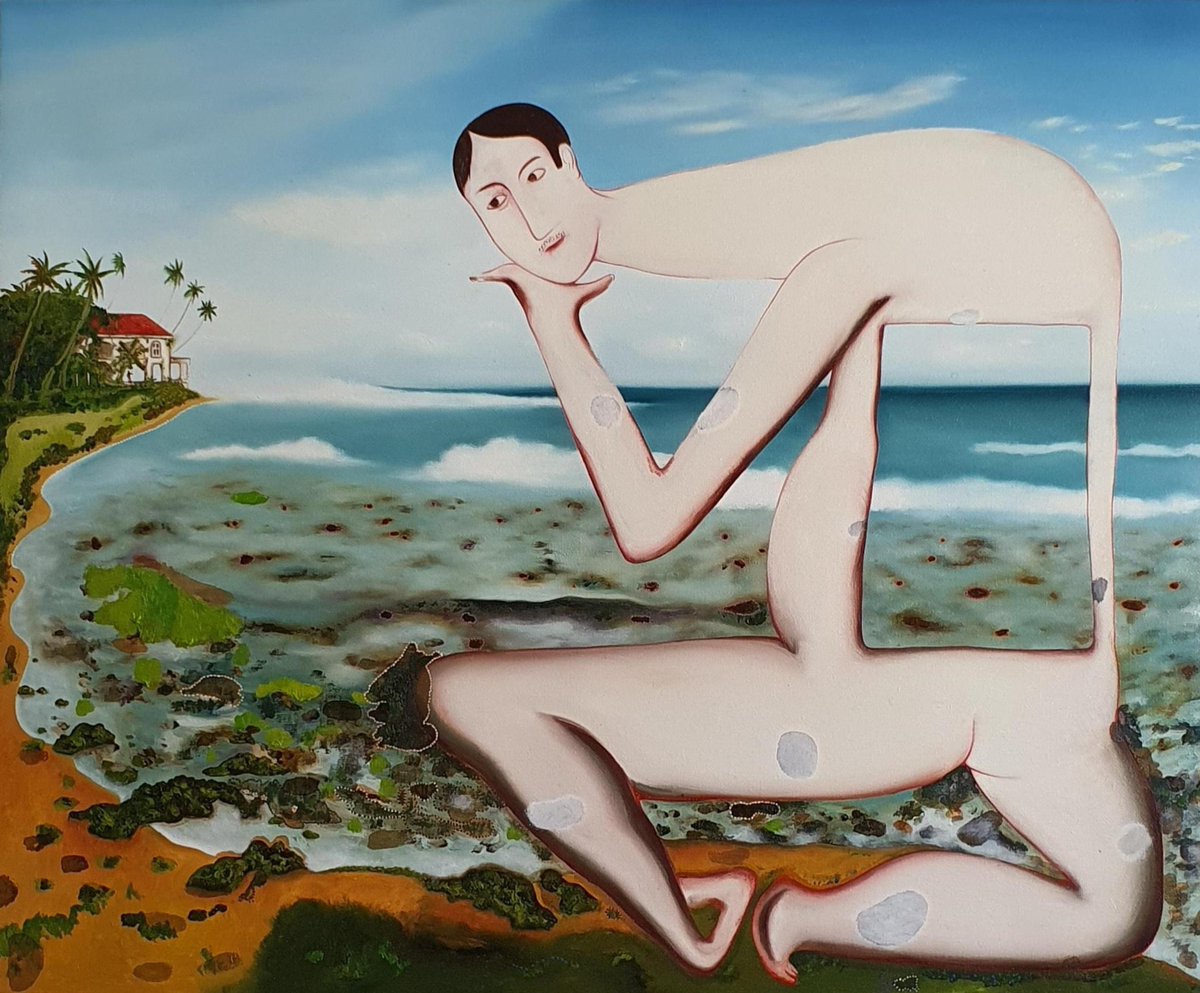 Private View | Vangelis Pliarides, Shapes of Love | Saturday 19 Feb 2022, 4-7pm - mailchi.mp/94de7fa36f38/v… PARK GALLERY is pleased to present Shapes of Love, a solo exhibition of new paintings and watercolours by Vangelis Pliarides.