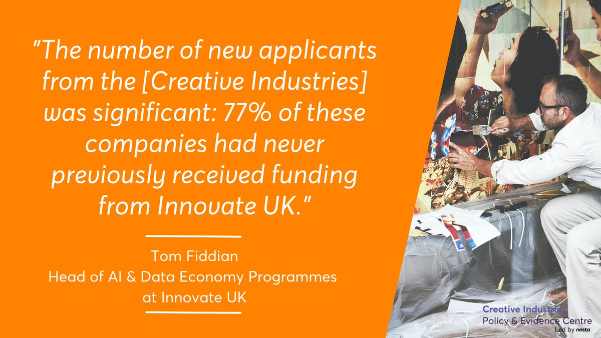 Next up in our R&amp;D spotlight:

🗣️@tomfiddian, Head of AI &amp; Data Economy Programmes at <a href="/innovateuk/">Innovate UK</a> explains how they adapted their R&amp;D funding to be more flexible and accessible:

 ➡️leading to more successful bids from creative industry organisations. 

pec.ac.uk/blog/agile-inn…