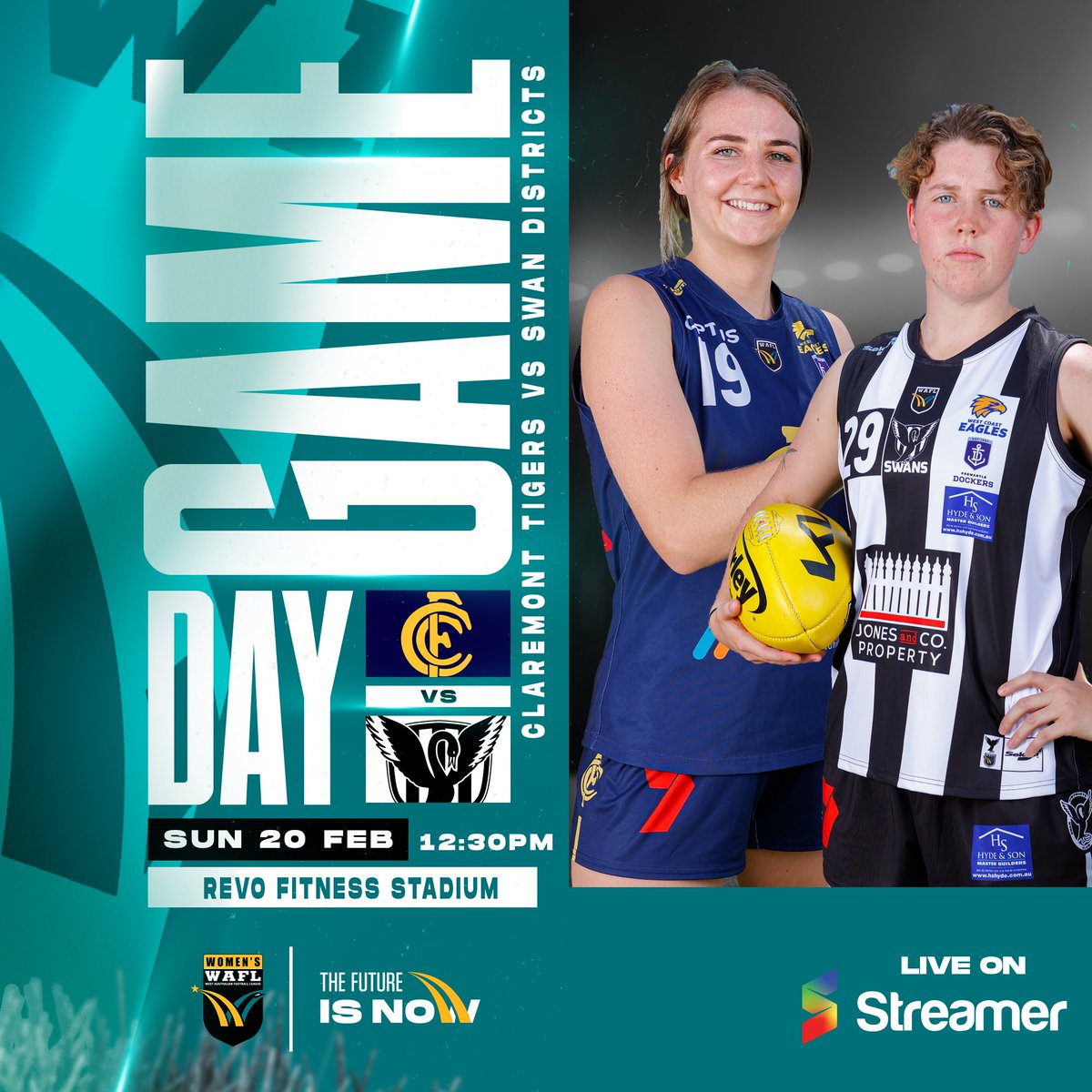 WAFLOfficial's tweet photo. FOOTY IS BACK!!!!
WAFLW 4.0 starts Saturday wohoooo https://t.co/IJDNjmKYZM