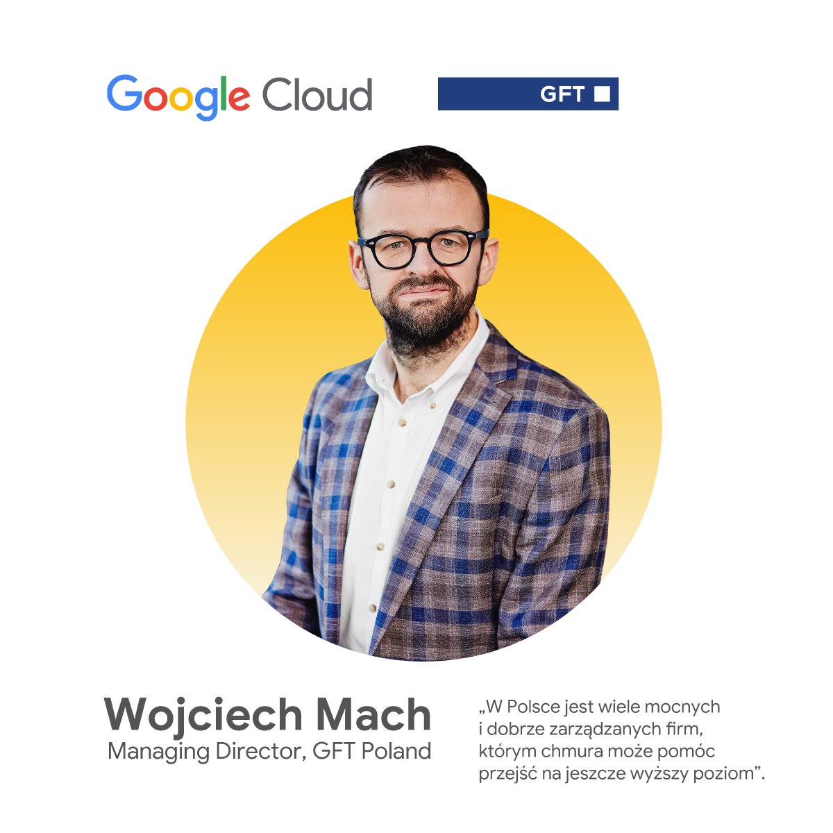 GoogleCloud_PL's tweet image. 🎙️ Obejrzyj kolejny odcinek #HelloCloud i odkryj rolę partnera w procesie adopcji chmury. Jakie zadania wykonuje GFT, by wspierać firmy w migracji procesów ✔️ do Google Cloud? Zobacz → goo.gle/3gUjAeR #ChmuraNa6