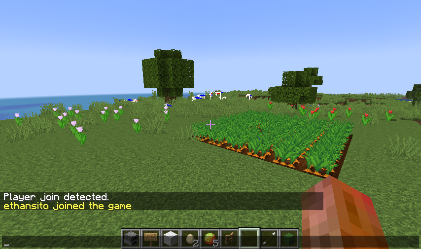 Ethansito2's tweet photo. I decided I wanted to code something today for #minecraft , so I made this simple program that sends a message to the player when he joins. This is just a test to see if I could find the PlayerJoinEvent and make a plugin do something when a player joins. https://t.co/h3rxdmGqFE